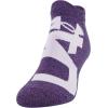 imageUnder Armour womens Essential 20 No Show Socks 6pairs DiscontinuedExotic BloomCrystal Lilac