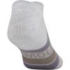 imageUnder Armour womens Essential 20 No Show Socks 6pairs DiscontinuedHalo GraySlate Purple