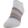 imageUnder Armour womens Essential 20 No Show Socks 6pairs DiscontinuedHalo GraySlate Purple