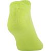 imageUnder Armour womens Essential 20 No Show Socks 6pairs DiscontinuedLime FizzWhite