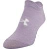 imageUnder Armour womens Essential 20 No Show Socks 6pairs DiscontinuedPurple Assorted
