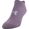 imageUnder Armour womens Essential 20 No Show Socks 6pairs DiscontinuedPurple Assorted