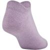 imageUnder Armour womens Essential 20 No Show Socks 6pairs DiscontinuedPurple Assorted
