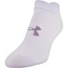 imageUnder Armour womens Essential 20 No Show Socks 6pairs DiscontinuedPurple Assorted
