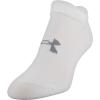 imageUnder Armour womens Essential 20 No Show Socks 6pairs DiscontinuedPurple Assorted