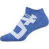 imageUnder Armour womens Essential 20 No Show Socks 6pairs DiscontinuedSmalt BlueHalo Gray
