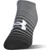 imageUnder Armour womens Essential 20 No Show Socks 6pairs DiscontinuedStripeAssorted 6pairs