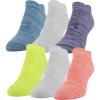 imageUnder Armour womens Essential 20 No Show Socks 6pairs DiscontinuedBeta Tint Assorted
