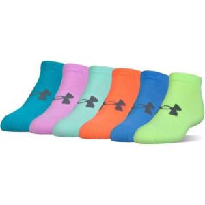 imageUnder Armour womens Essential 20 No Show Socks 6pairs DiscontinuedMulticolor 6pairs
