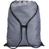 imageUnder Armour UnisexAdult Undeniable Sackpack  Pitch Gray Medium Heather 012Black  One Size Fits MostPitch Gray Medium Heather 012Black