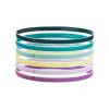imageUnder Armour Womens Mini Headbands 6Pack  Black 005White  One Size Fits All449 Hydro Teal  Circuit Teal  White