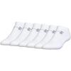 imageUnder Armour womens Essential 20 No Show Socks 6pairs DiscontinuedWhite  AnthraciteWhite