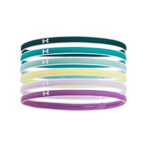 imageUnder Armour Womens Mini Headbands 6Pack  Black 005White  One Size Fits All449 Hydro Teal  Circuit Teal  White