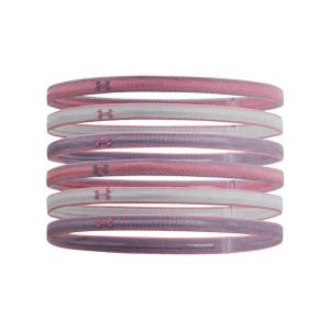imageUnder Armour Womens Mini Headbands 6Pack  Black 005White  One Size Fits All698 Pink Elixir  Violet Gray  Violet Gray
