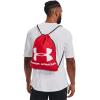 imageUnder Armour UnisexAdult Ozsee Sackpack  Midnight Navy 411White  One Size Fits All603 Red   Red