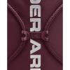 imageUnder Armour UnisexAdult Ozsee Sackpack  Midnight Navy 411White  One Size Fits All604 Dark Maroon   Metallic Silver
