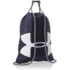 imageUnder Armour UnisexAdult Ozsee Sackpack  Midnight Navy 411White  One Size Fits AllNavy Graphite White