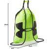 imageUnder Armour UnisexAdult Ozsee Sackpack  Midnight Navy 411White  One Size Fits AllYellow Black Black