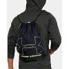imageUnder Armour UnisexAdult Ozsee Sackpack  Midnight Navy 411White  One Size Fits AllYellow Black Black