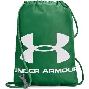 imageUnder Armour UnisexAdult Ozsee Sackpack  Midnight Navy 411White  One Size Fits All305 Team Kelly Green   White