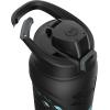 imageUnder Armour 24Oz Stainless Steel Water Bottle Insulated Carabiner Easy Carry Hook Leak Proof Kids ampamp Adults All Sports GymBreeze BlueBlack