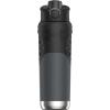 imageUnder Armour 24Oz Stainless Steel Water Bottle Insulated Carabiner Easy Carry Hook Leak Proof Kids ampamp Adults All Sports GymPitch Grey