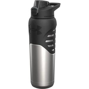 imageUnder Armour 24Oz Stainless Steel Water Bottle Insulated Carabiner Easy Carry Hook Leak Proof Kids ampamp Adults All Sports GymStainless
