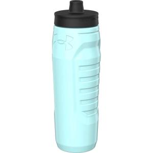 imageUnder Armour Squeeze Water Bottles 32 oz Water Bottles Sideline Sports Water Bottle with QuickShot Lid Quick ampamp Easy Hydration Gym Water Bottles Squeeze Bottle 1 32oz BottleBreeze Blue