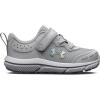 imageUnder Armour Baby Boys Infant Assert 10 Alternate Closure100 Halo GrayPink SugarIridescent