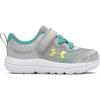 imageUnder Armour Baby Boys Infant Assert 10 Alternate Closure102 Halo GrayRadial TurquoiseSonic Yellow