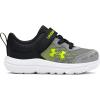 imageUnder Armour Baby Boys Infant Assert 10 Alternate Closure104 Mod GrayBlackHigh Vis Yellow