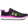 imageUnder Armour Boys Grade School Assert 10002 BlackVivid MagentaMorph Green