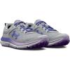 imageUnder Armour Boys Grade School Assert 10100 Mod GrayNebula PurpleBaja Blue