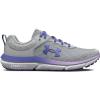 imageUnder Armour Boys Grade School Assert 10100 Mod GrayNebula PurpleBaja Blue
