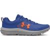 imageUnder Armour Boys Grade School Assert 10400 Tech BlueMod GrayOrange Blast
