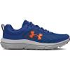 imageUnder Armour Boys Grade School Assert 10401 Tech BlueMod GrayOrange Blast