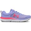 imageUnder Armour Boys Grade School Assert 10500 Purple IceHalo GrayPink Shock