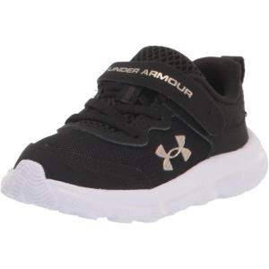 imageUnder Armour Baby Boys Infant Assert 10 Alternate Closure001 BlackBlackMetallic Gold