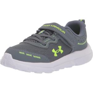 imageUnder Armour Baby Boys Infant Assert 10 Alternate Closure102 GravelGlacier BlueLime Surge