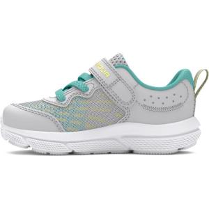 imageUnder Armour Baby Boys Infant Assert 10 Alternate Closure102 Halo GrayRadial TurquoiseSonic Yellow