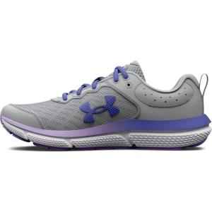 imageUnder Armour Boys Grade School Assert 10100 Mod GrayNebula PurpleBaja Blue