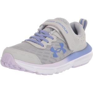 imageUnder Armour Boys Pre School Assert 10 Alternate Closure101 Mod GrayNebula PurpleBaja Blue