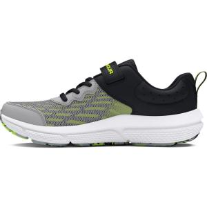 imageUnder Armour Boys Pre School Assert 10 Alternate Closure105 Mod GrayBlackHigh Vis Yellow