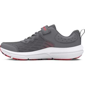 imageUnder Armour Boys Pre School Assert 10 Alternate Closure108 Titan GrayBlackRacer Red