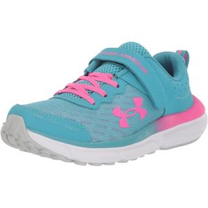 imageUnder Armour Boys Pre School Assert 10 Alternate Closure400 Glacier BlueHalo GrayRebel Pink