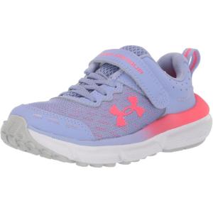 imageUnder Armour Boys Pre School Assert 10 Alternate Closure500 Purple IceHalo GrayPink Shock