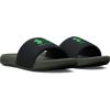 imageUnder Armour Boys Ansa Fix Slide Sandal008 BlackColorado SageGreen Screen