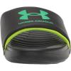 imageUnder Armour Boys Ansa Fix Slide Sandal302 BlackVapor Green