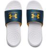 imageUnder Armour Boys Ansa Fix Slide SandalDeep Sea 402Cruise Gold