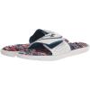 imageUnder Armour Mens Ignite Vi Graphic Fb Slide SandalWhite 106Deep Sea